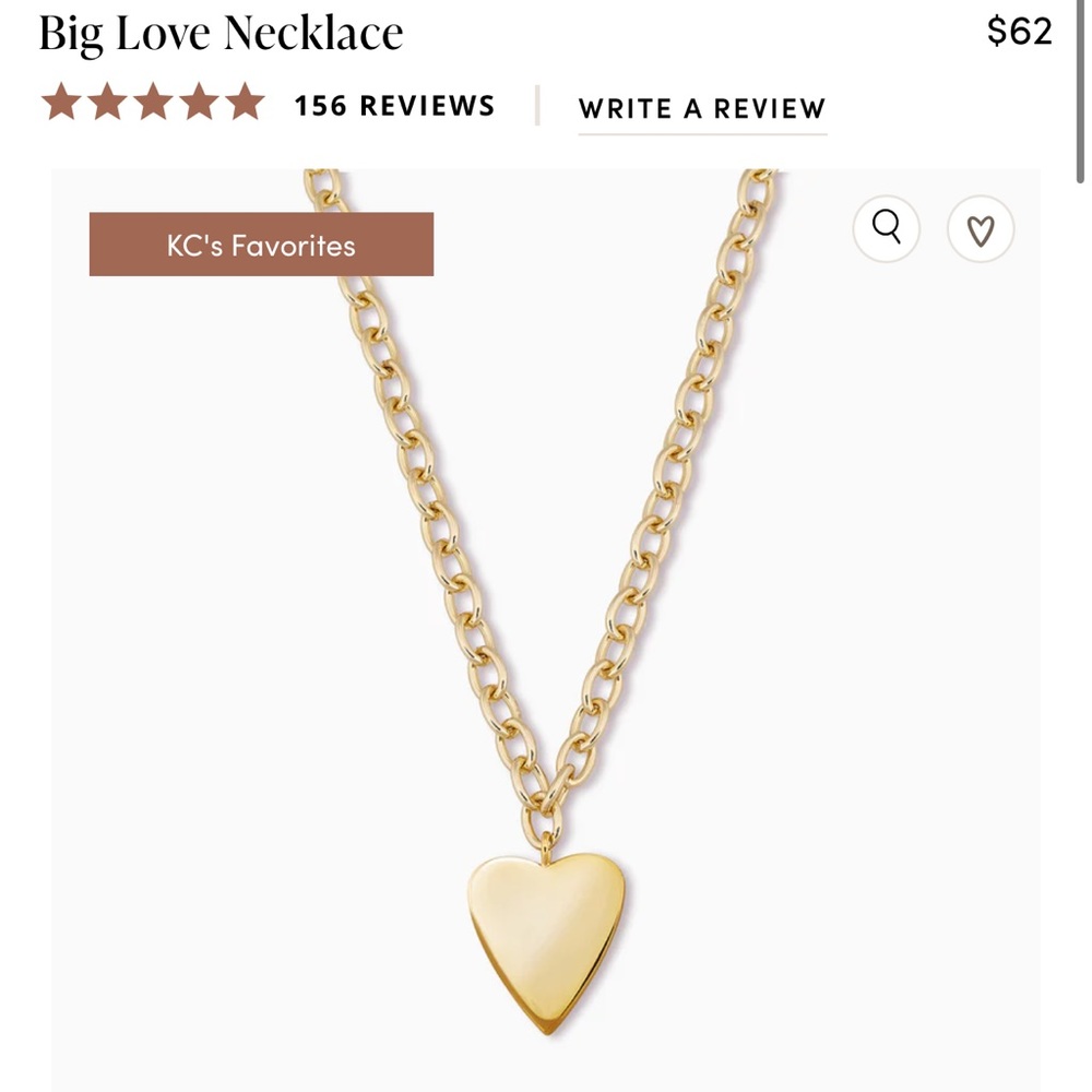 Uncommon James Big Love Necklace